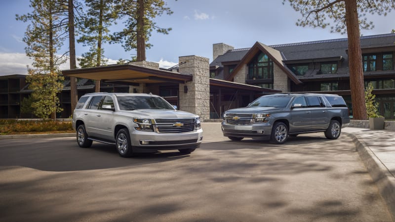 2019 Chevrolet Tahoe, Suburban SUVs get new V8 trim